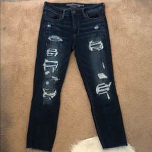 American Eagle cropped Jeggings